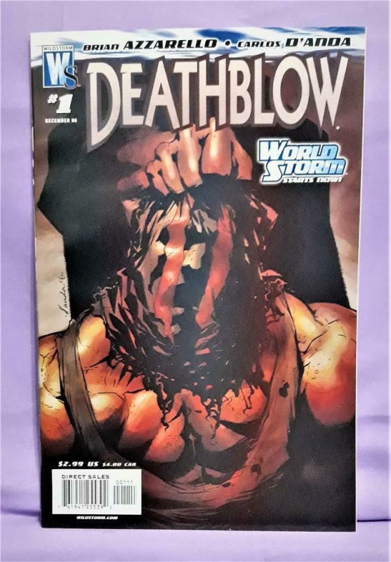 Brian Azzarello World Storm DEATHBLOW #1 - 9 Carlos D'Anda (DC, 2006)!