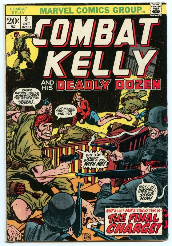Combat Kelly 9 Oct 1973 VG (4.0)