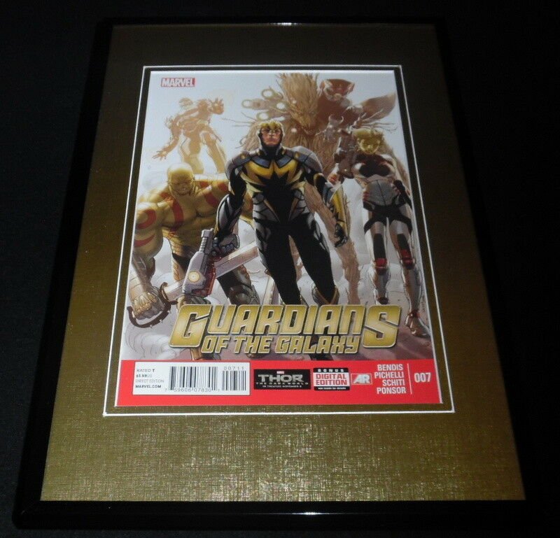 Guardians of the Galaxy #7 Framed 11x17 Cover Display Official Repro 