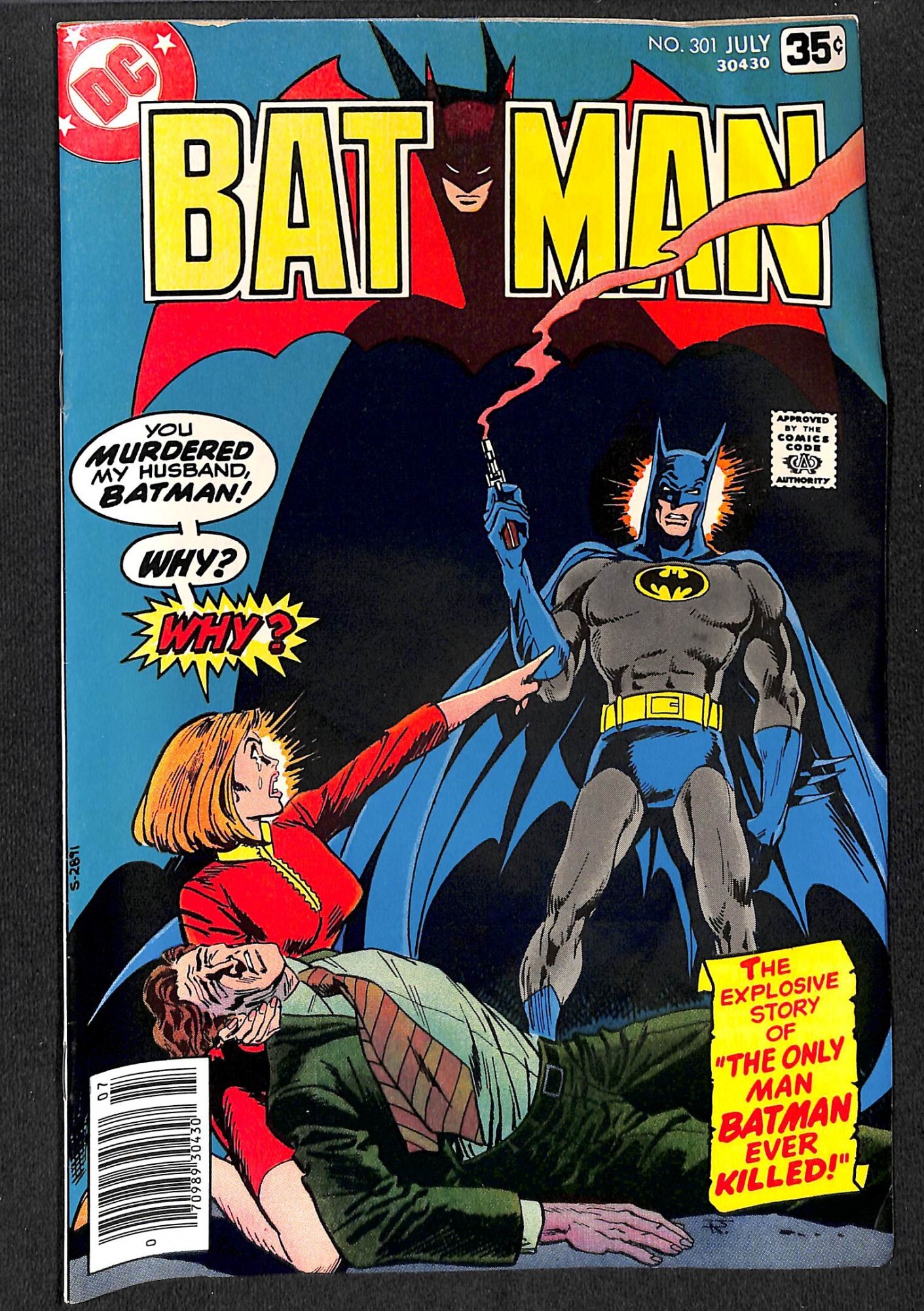 Batman 301 (1978) Comic Books Bronze Age, DC Comics, Batman