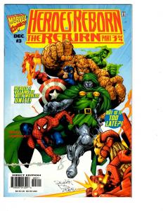 4 Heroes Reborn The Return Marvel Comic Books # 1 2 3 4 Avengers Thor Hulk BH25