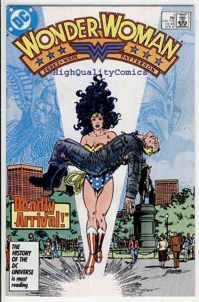 WONDER WOMAN #3, VF, Perez, Good Girl, Amazons,1987, more WW in store