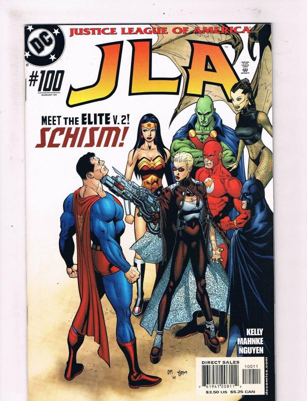JLA #100 VF/NM 1st Print DC Comic Book Superman Batman Flash DE1
