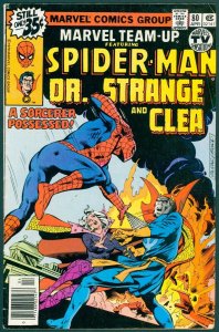 Marvel Team-Up 80 VF- 7.5 Doctor Strange Marvel 1979