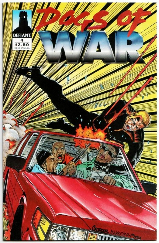 Dogs of War #4 (Defiant, 1994) VF-