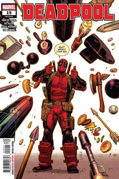 Deadpool (2018 series) #15, NM + (Stock photo)