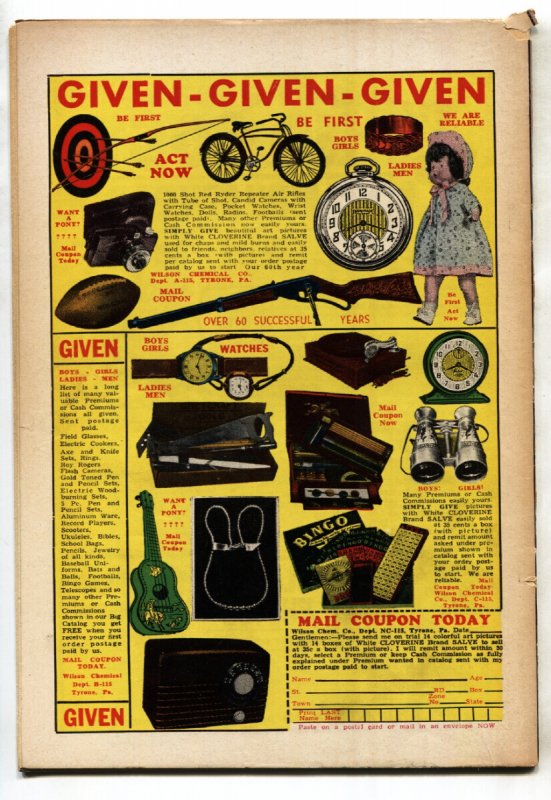 Adventure Comics #221 1956-SUPERBOY-Green Arrow- Aquaman comic book