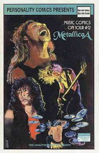 Music Comics on Tour #2 VF ; Personality | Metallica