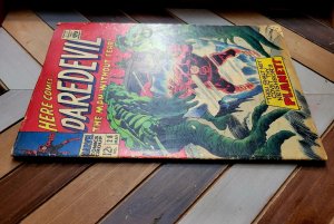 Daredevil #28 GD/VG (Marvel 1967) ALIEN INVASION + Karen & Foggy, Gene Colan Art