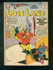 SUPERMAN'S GIRL FRIEND LOIS LANE #18 '60-ASTOUNDING MAN G