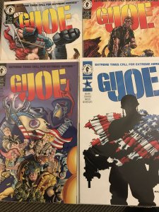 G.I. Joe #1, 2, 3, 4 set : Dark Horse 1995 mini VF/NM lot; Frank Miller 1 cover