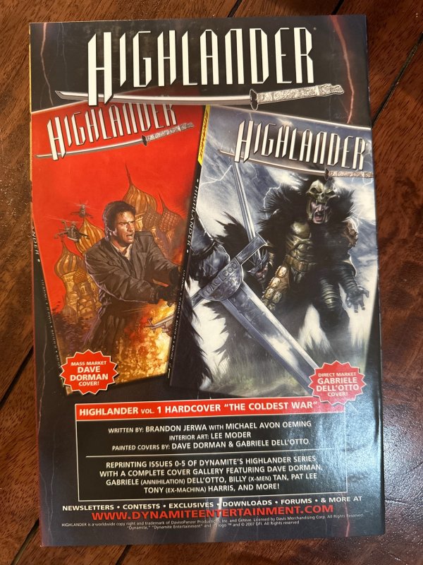 Highlander: Way Of The Sword #2  (2008)