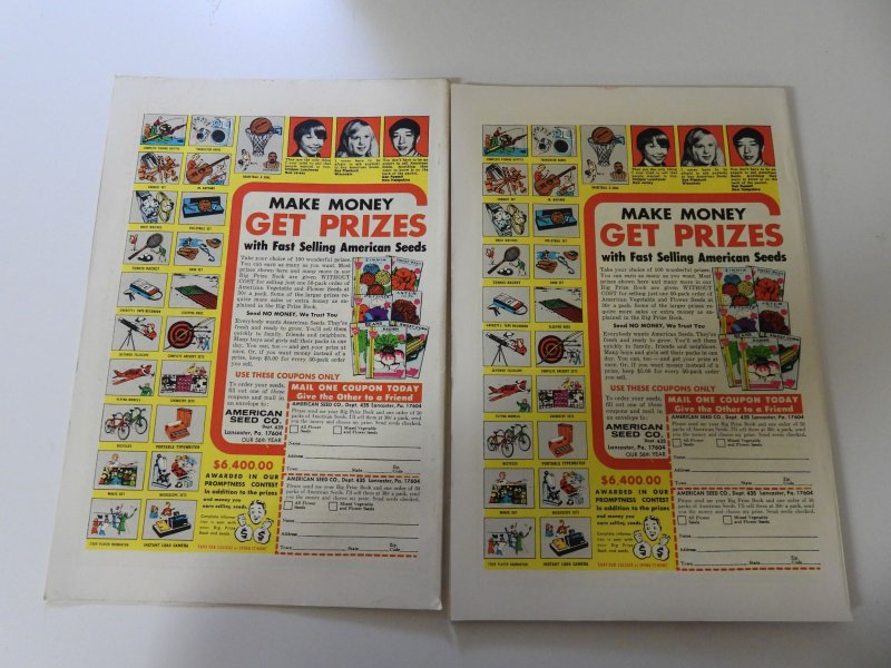 Superboy #202 (1974) Double cover Second Cover detached VF Condition