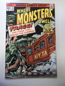 Where Monsters Dwell #33 (1975) VG/FN Condition
