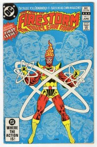 Fury of Firestorm #1 VINTAGE 1982 DC Comics