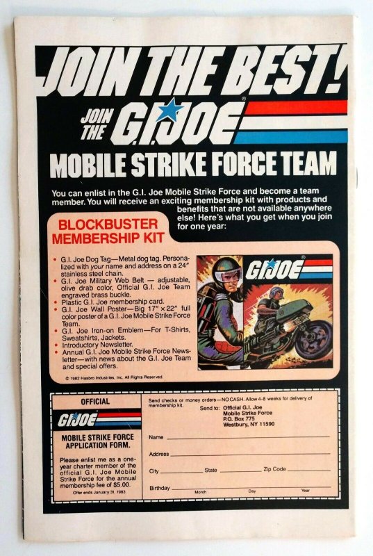 G.I. Joe #2, 1st app of Kwinn