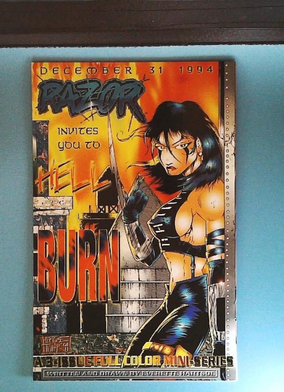 Razor and Shi Special #1, NM Linsner Art London Night, 1994