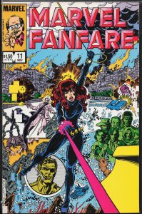Marvel Fanfare #11 (1983) Black Widow [Key Issue]