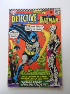 Detective Comics #356 (1966) VG+ condition staining back cover