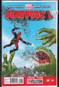 Deadpool #1 Blank Cover (2013) Deadpool