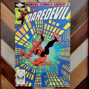 DAREDEVIL #186 FN/VF (Marvel 1982) FRANK MILLER ft TURK Becomes New STILT-MAN!