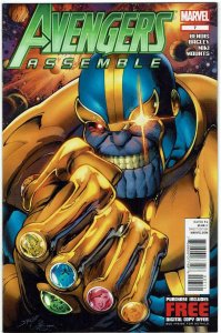 Avengers Assemble #7 (2012 v2) Brian Bendis Guardians of the Galaxy Thanos NM