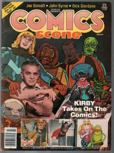 Comics Scene #2 1982-Jack Kirby-Joe Sinott-Dick Giordano-VF 