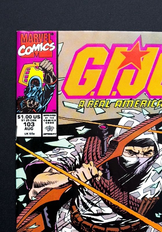 G.I. Joe: A Real American Hero #103 (1990) - Storm Shadow's Mission - VF...