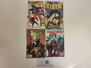 4 DC Comics #9 Fate + #2 Static + #21 Superboy + #1 Wonder Woman Day 7 LP6