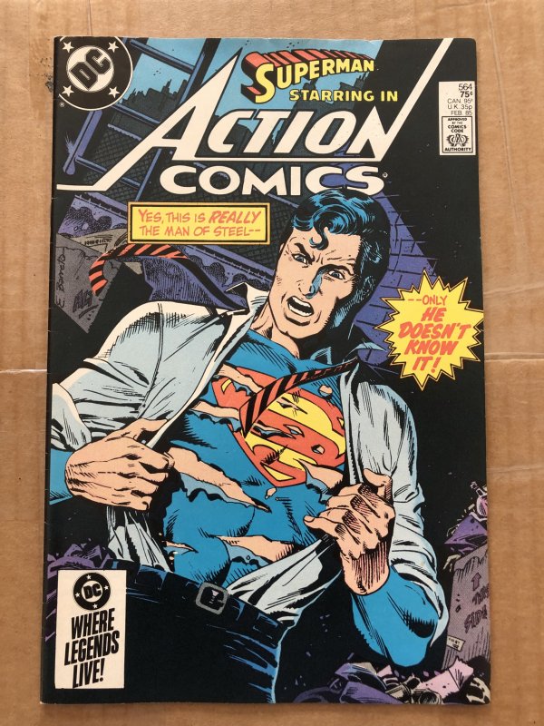 Action Comics #564 Direct Edition (1985)