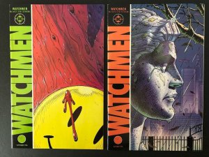 DC Watchmen (1986) Comic Lot (1-6) Alan Moore, Dave Gibbons - VF to NM 