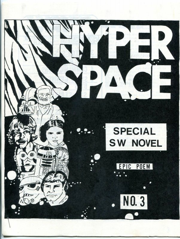 Hyper Space #3 1978-  Early Star Wars Fanzine Fan Fiction VF