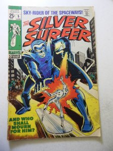 The Silver Surfer #5 (1969) VG Condition