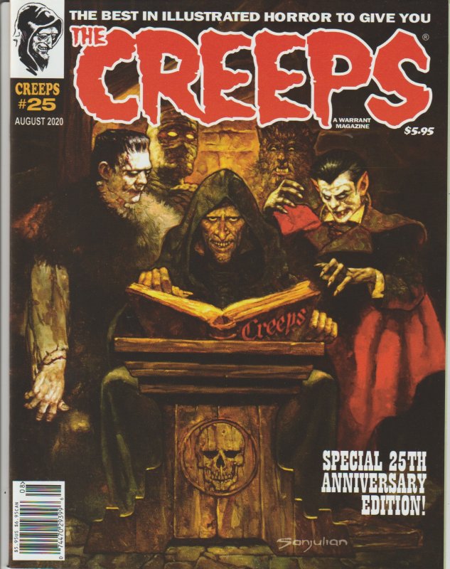 THE CREEPS #25 - FIRST PRINTING - COMIC HORROR MAGAZINE