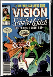 The Vision and the Scarlet Witch #4 (1986) The Vision