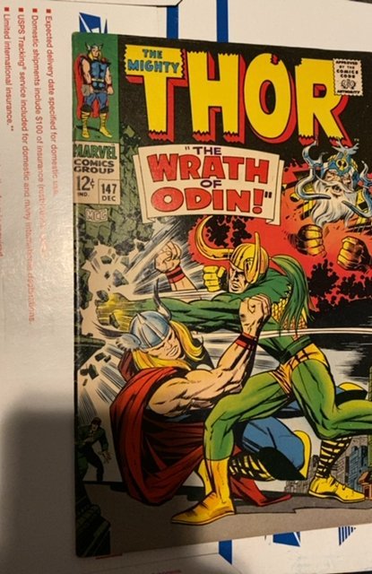 Thor #147 (1967)versus Loki origins of inhumans