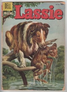 Lassie #31 (Nov-56) VG Affordable-Grade Lassie, Ranger Bob Ericson and Ranger...