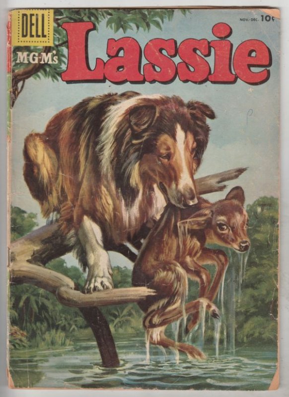 Lassie #31 (Nov-56) VG Affordable-Grade Lassie, Ranger Bob Ericson and Ranger...