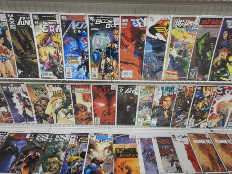 Huge Lot 150+ Comics W/ Green Lantern, Batman, New X-Men, +More AVG VF-