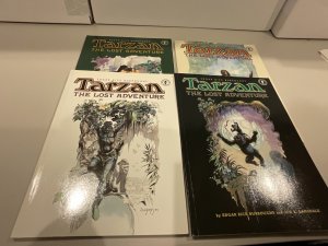 Tarzan: The Lost Adventure  1-4 Complete Set Illustrated  “lost” story!  1995