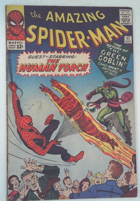 Amazing Spider-Man (1963 series)  #17, VG (Actual scan)