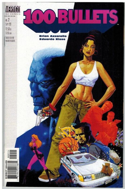 100 BULLETS (1999 VERTIGO) 2 VF Sept. 1999