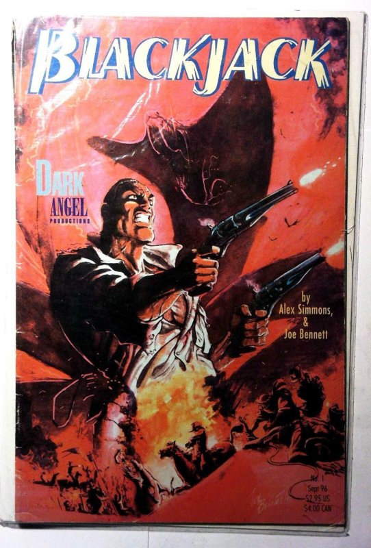 Blackjack #1 (1996) Dark Angel Productions 1st Print Comic Book
