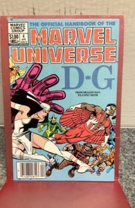 The Official Handbook of the Marvel Universe #4 (1983)