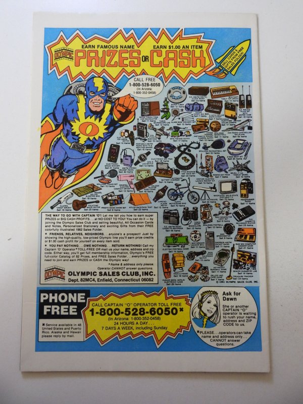 The Uncanny X-Men #159 (1982) FN+ Condition