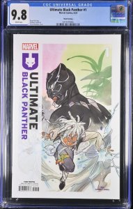 Ultimate Black Panther #1 CGC 9.8 3rd Printing Peach MoMoKo Cover Marvel 2024