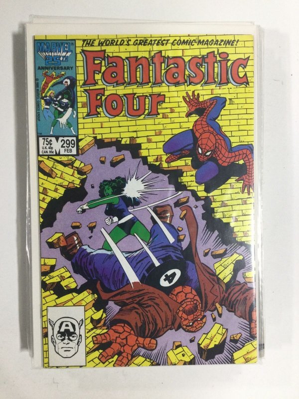 Fantastic Four #299 (1987) VF3B129 VERY FINE 8.0