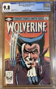 Wolverine, Vol 1., Limited Series #1 - KEY Premiere CGC 9.8 Solo Logan - BEAUTY