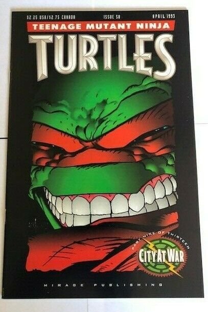 Marvel LOT of 5-TMNT City at War #50-52,53-54,58 F/VF(PJ124)