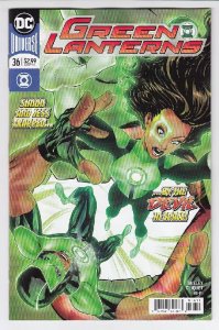 GREEN LANTERNS (2016 DC) #36 CVR A MIKE MCKONE